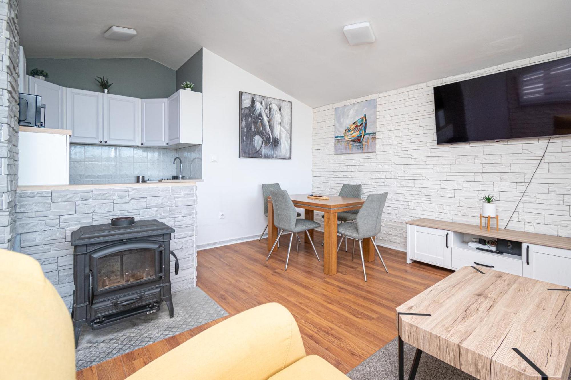 Apartment Dalmatino Posedarje Eksteriør billede