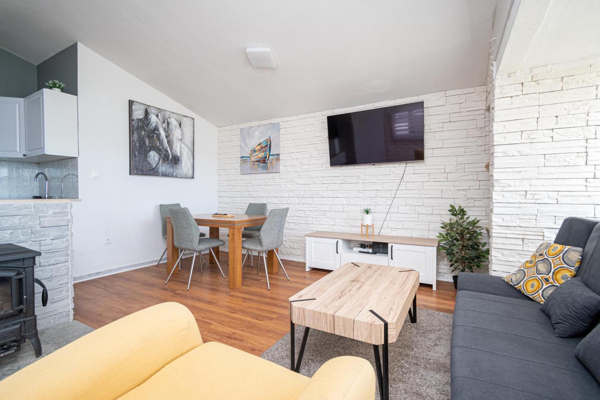 Apartment Dalmatino Posedarje Eksteriør billede